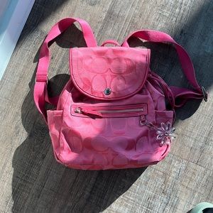 Coach Kyra Daisy back pack pink